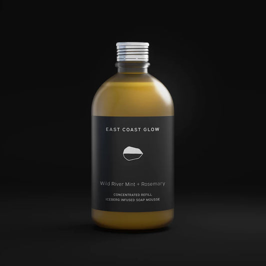 East Coast Glow Iceberg-Infused Foaming Mousse Soap (Concentrated Refill)