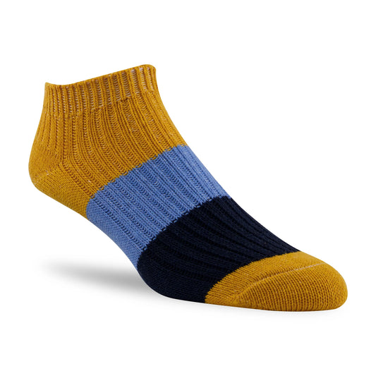 The GreatCanadian Sox Co. - J.B. Fields 98% Recycled Cotton Tri-Colour Low-cut Ankle Socks