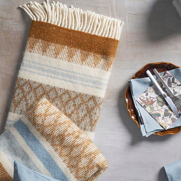 Klippan Freja Throw (100% Swedish Wool - 130x200cm)