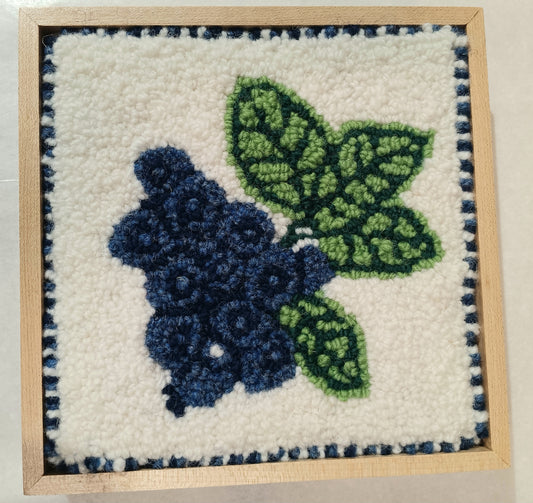 Ocean View - Hooking Rug Framed