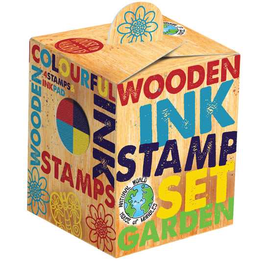 House of Marbles-Wooden Stamp Set – Ocean