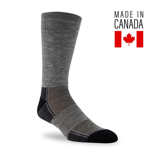The GreatCanadian Sox Co. - J.B. Field's "Summer Hiker" Crew Merino Wool Hiking Sock