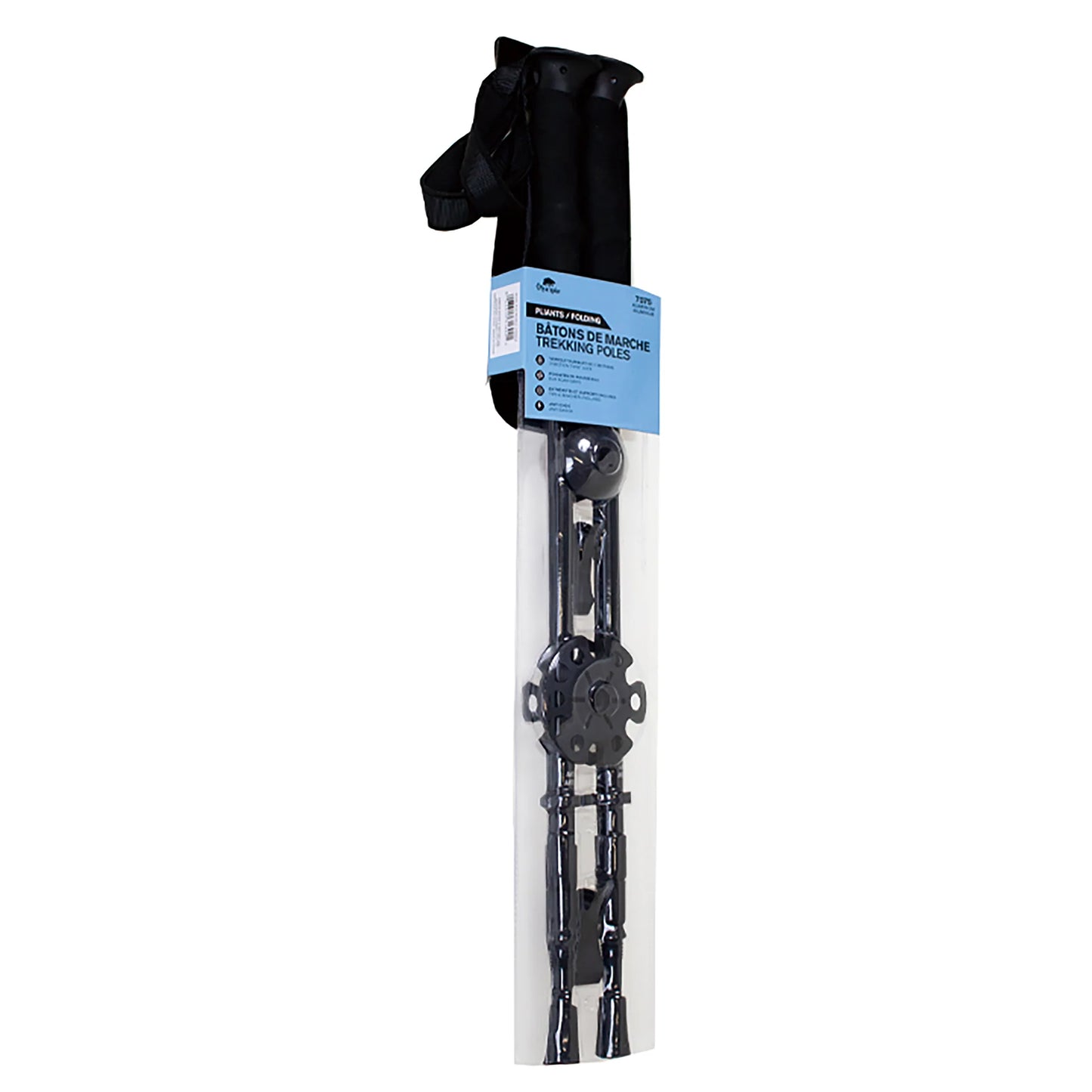 3-Section Collapsible Trekking Poles