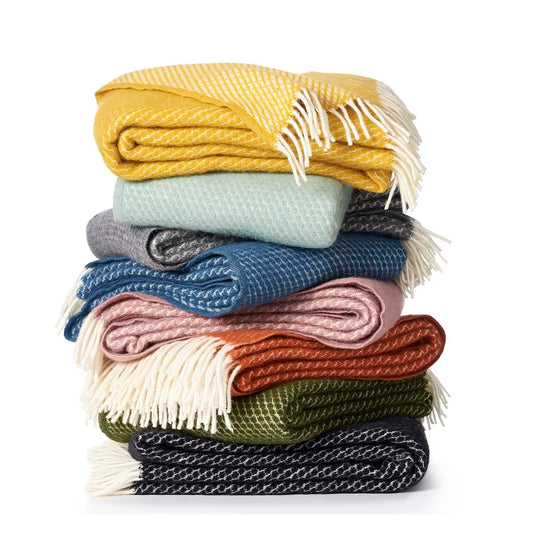 Klippan Velvet Throw (100% Eco Lamb's Wool - 130x200cm)