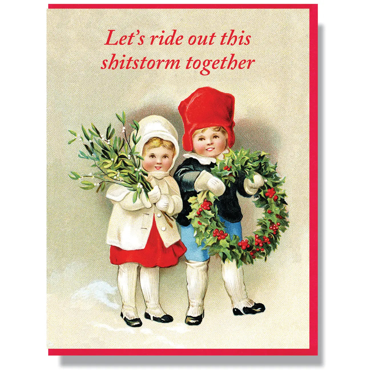 Holiday Greeting Cards by Smitten Kitten