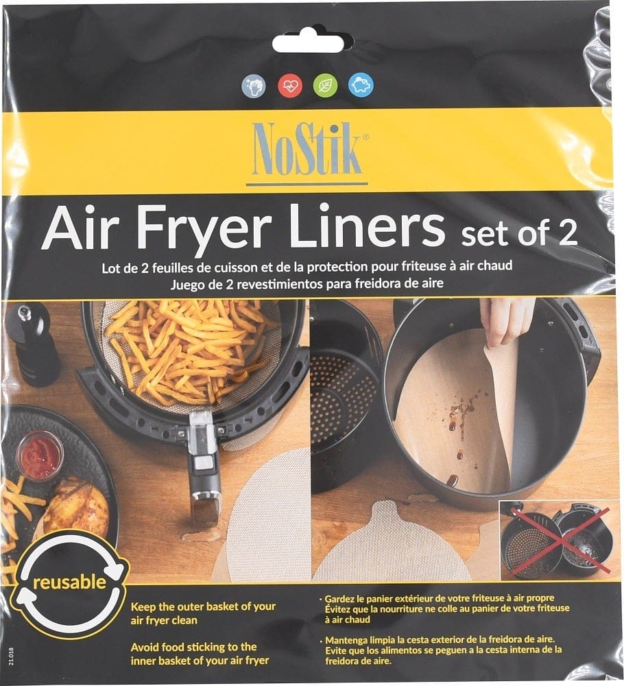 Nostik Air Fryer Liner 2/ST Round