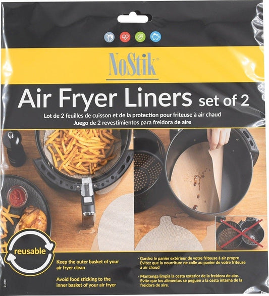 Nostik Air Fryer Liner 2/ST Round