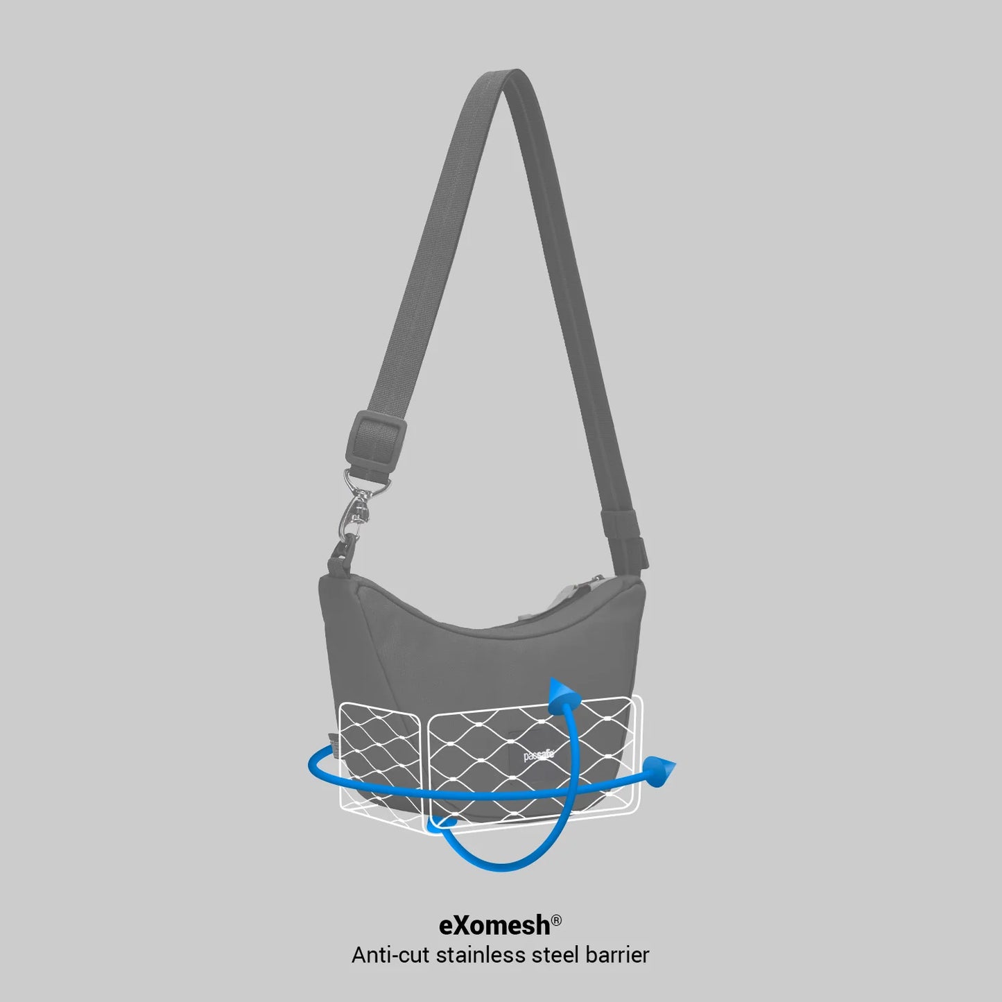 Pacsafe GO Anti-Theft Lunar Crossbody