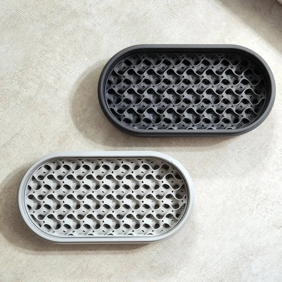 Upfront Double Bar Travel Case for Solid Shampoo and Conditioner