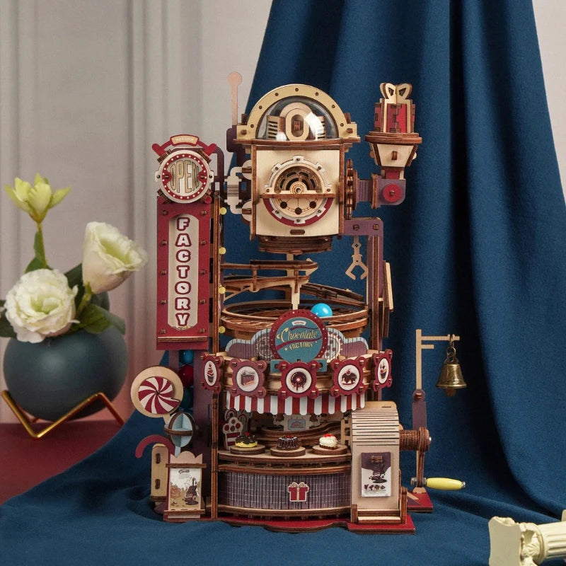 DIY Marble Chocolate Factory Mechanical Candy Maze (Ages 14+)