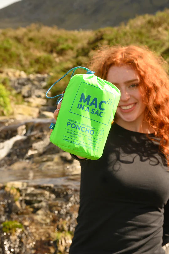 Mac In A Sac Packable Waterproof Poncho - One Size