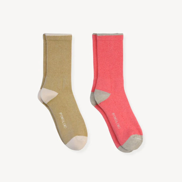 Pokoloko Heel Toe Socks - Pack of 2