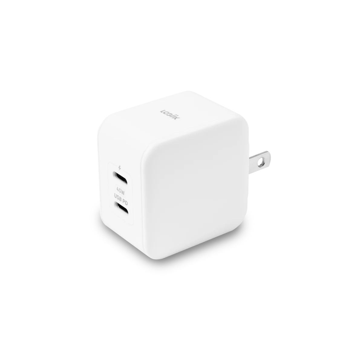 LOGiiX Power Plus 45W Duo USB-C Wall Charger