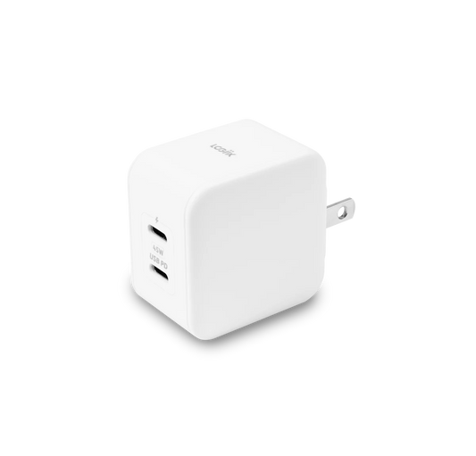 LOGiiX Power Plus 45W Duo USB-C Wall Charger