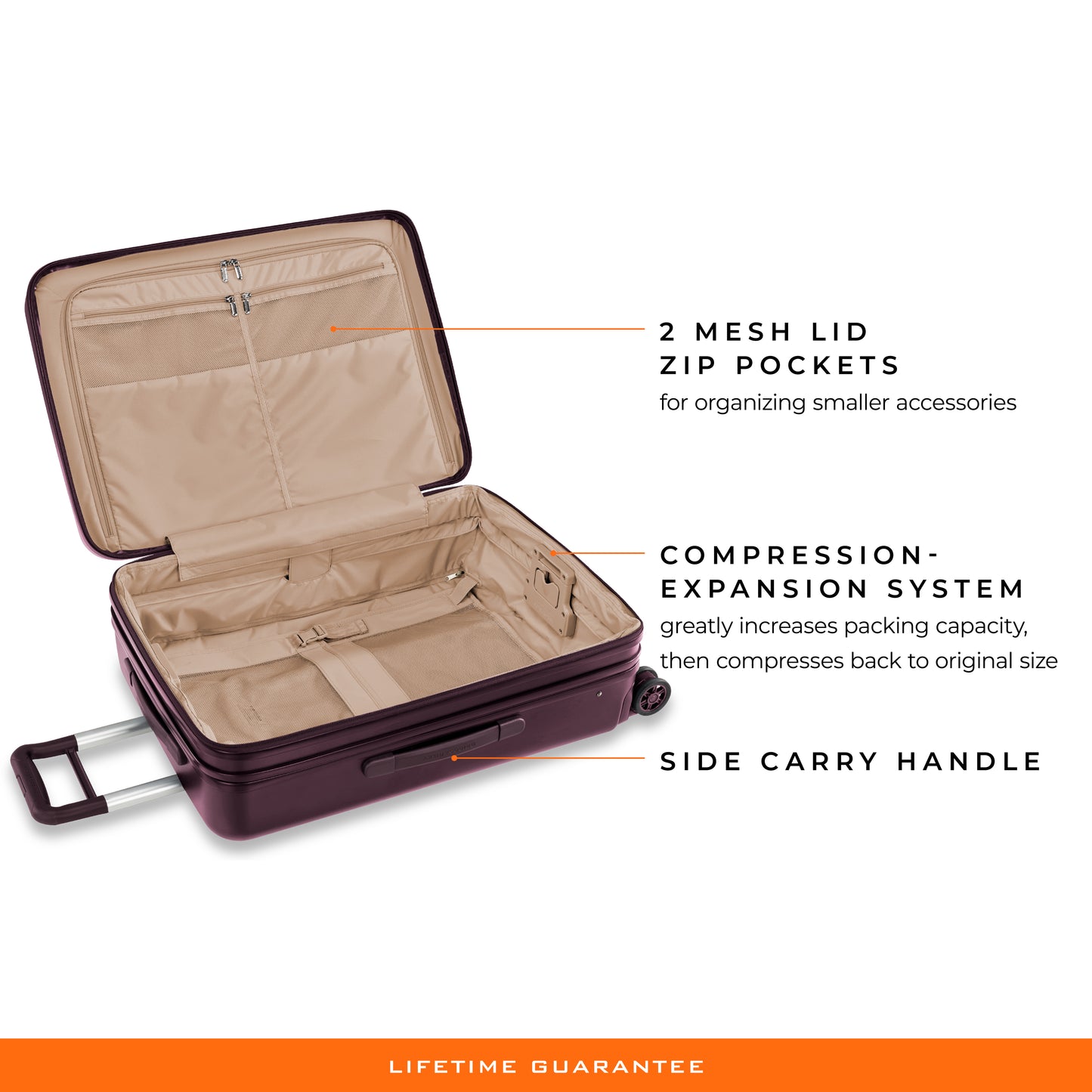Briggs & Riley Sympatico Hardside Medium Expandable Spinner