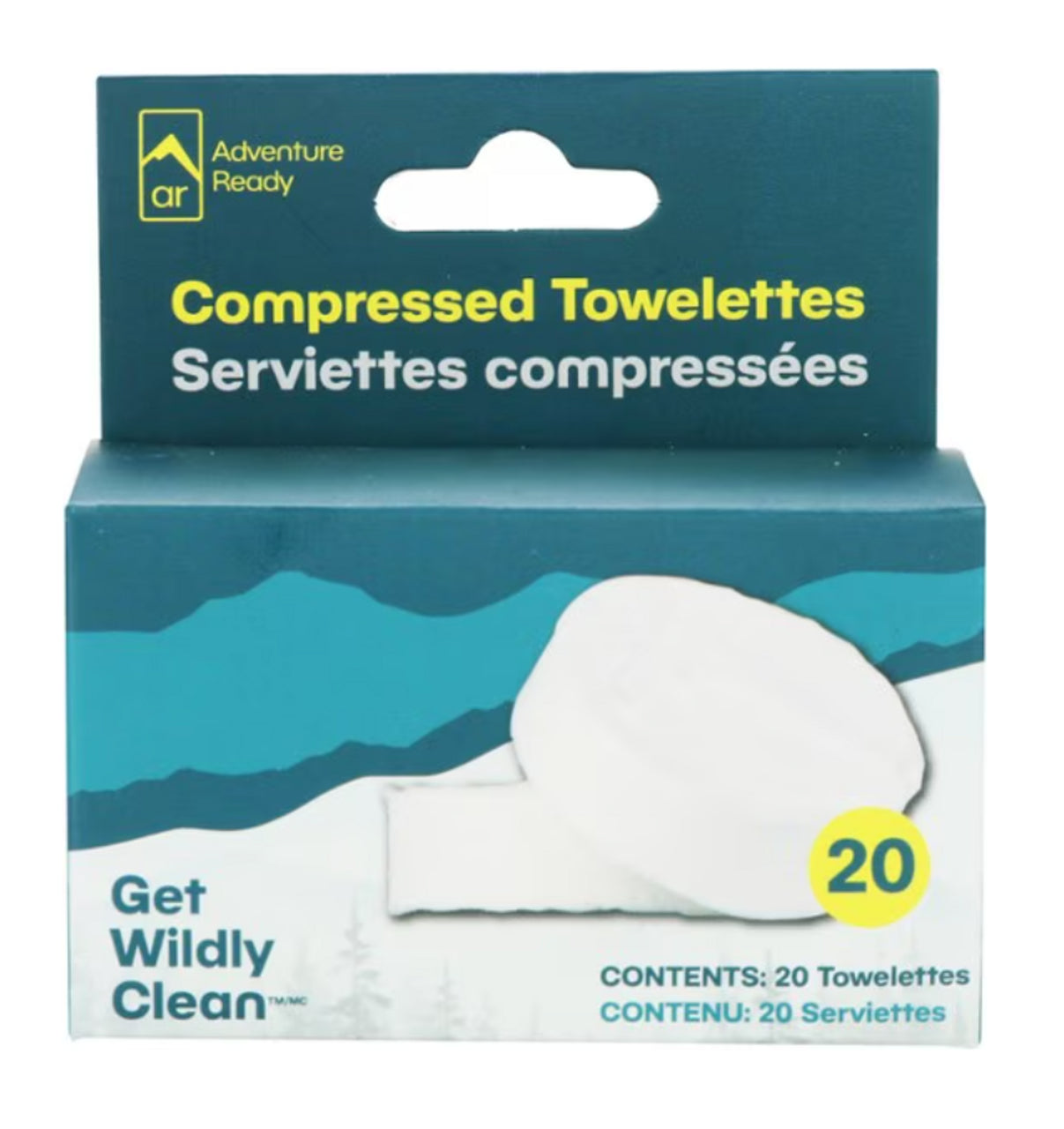 Adventure Ready Compressed Towelettes