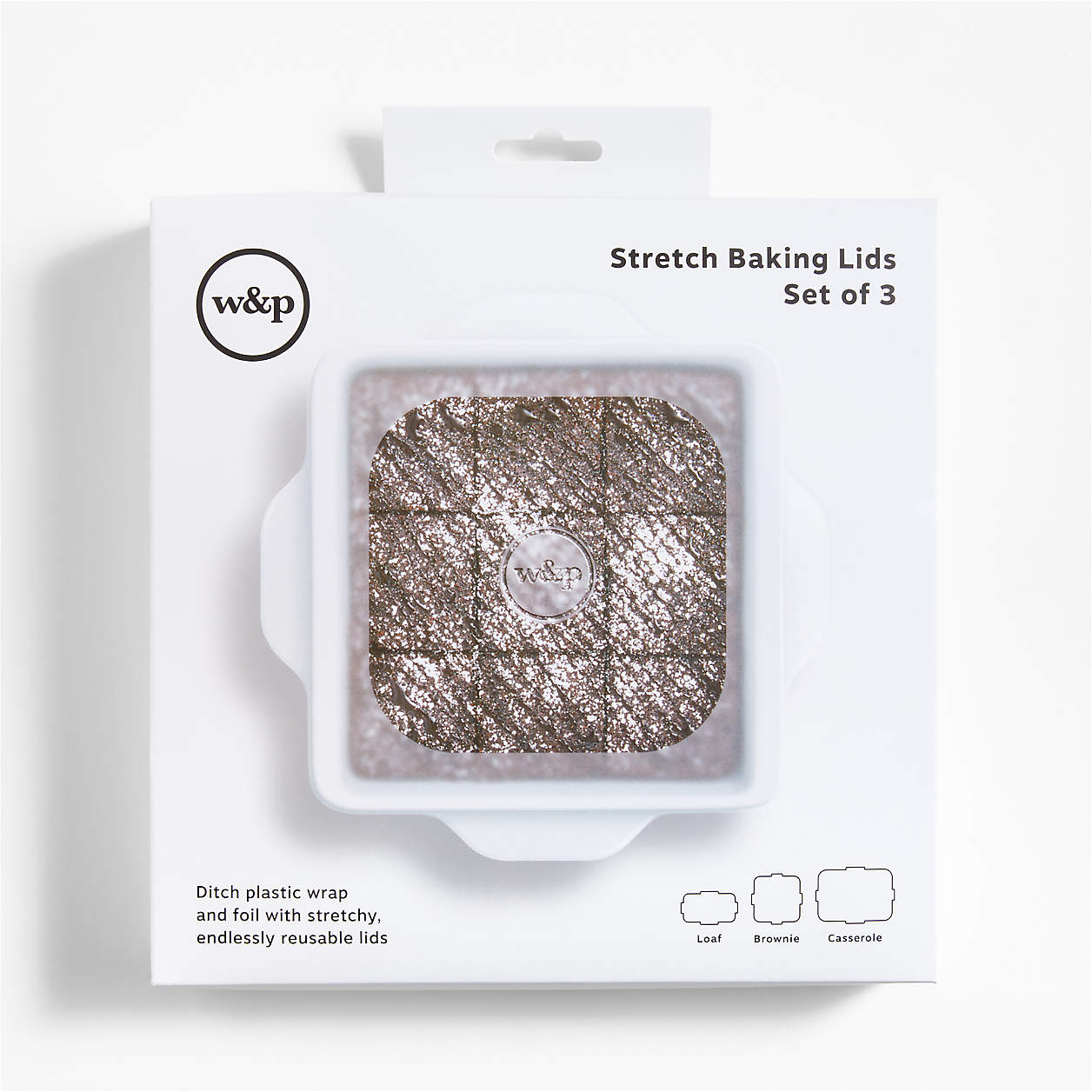 W&P - Stretch Baking Lids Set Of 3