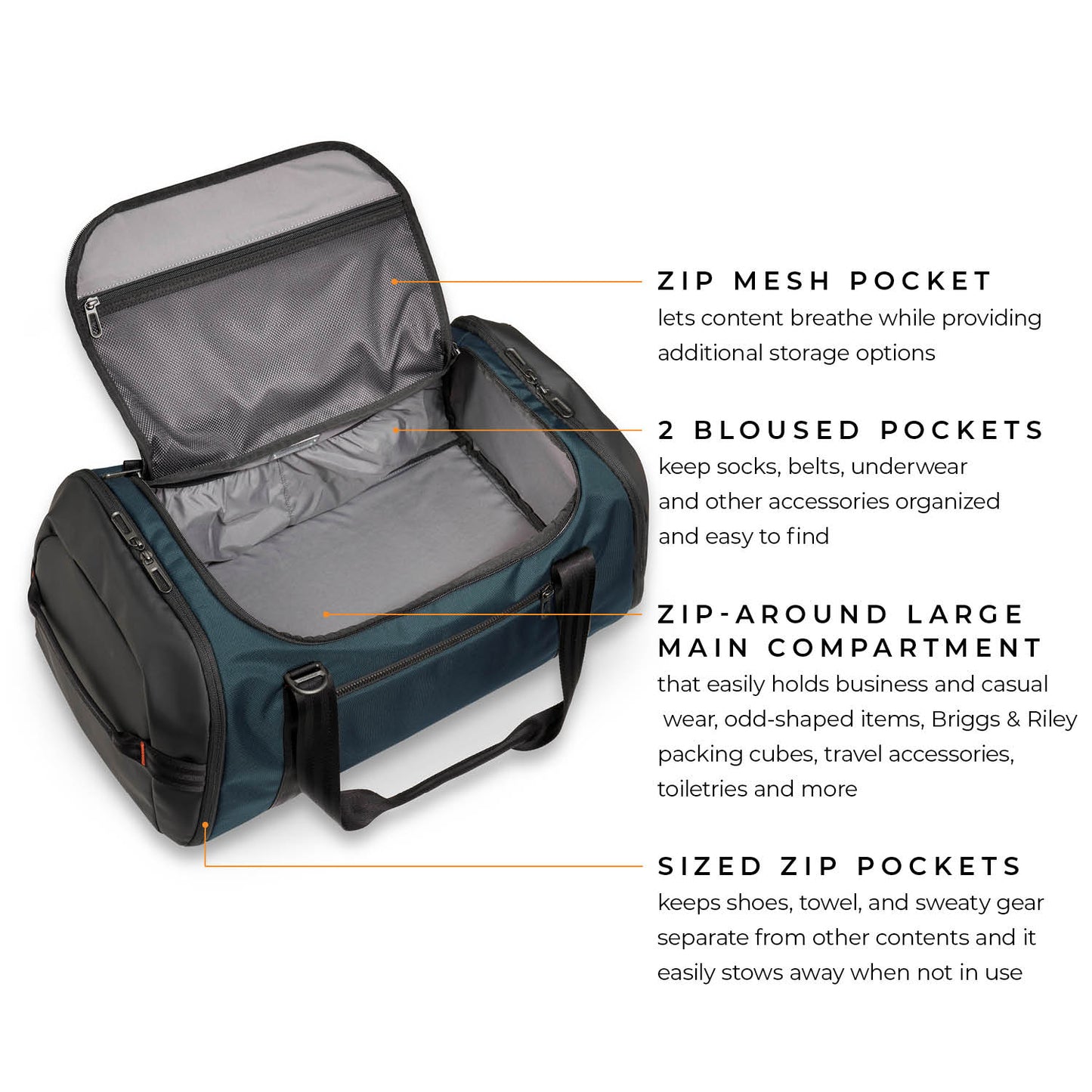 Briggs & Riley ZDX Large Cargo Duffle