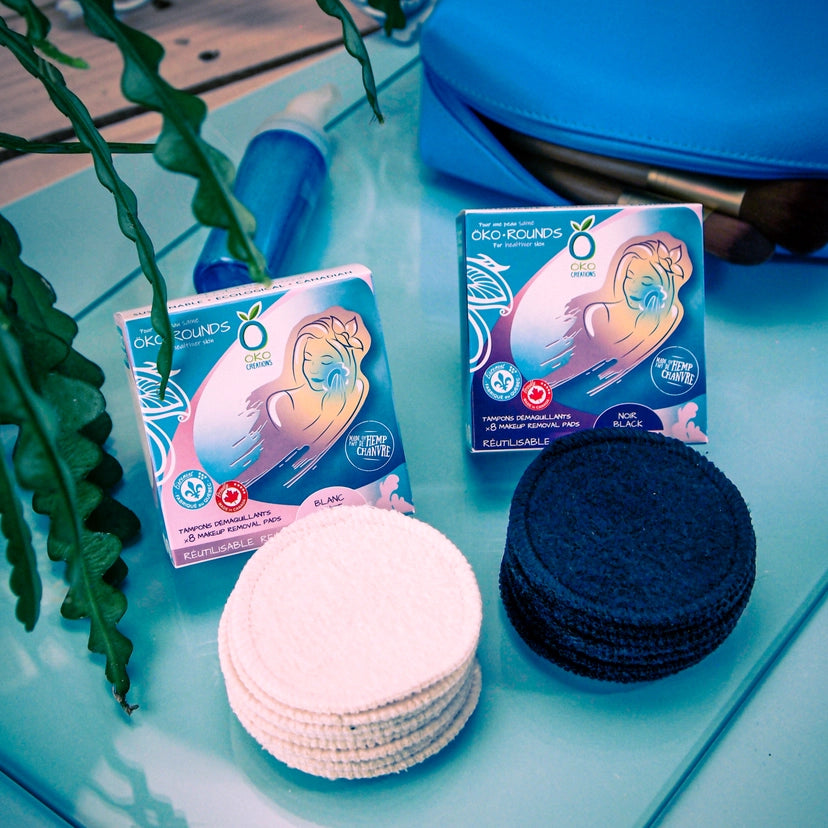 Öko Creations Reusable Make Up Removal Hemp Pads