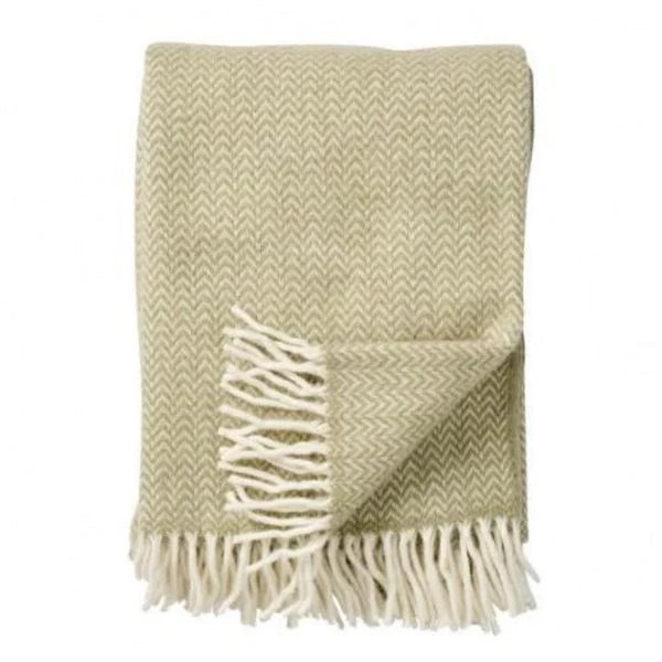 Klippan Chevron Throw (100% Eco Lamb's Wool - 130x200cm)