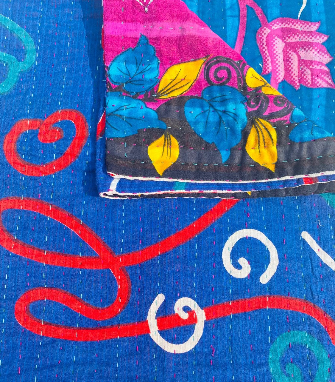 Marigold Collective Kantha Throws