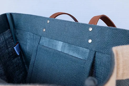 Marigold Collective Long-Handle Jute Market Tote