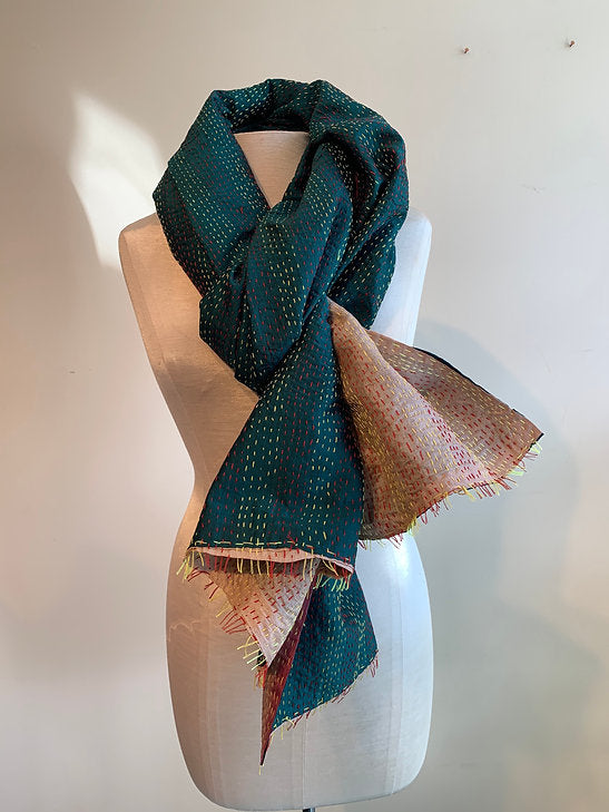 Marigold Collective KANTHA SHAWL