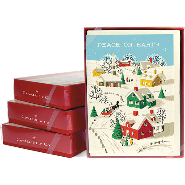 Cavallini & Co. Boxed Holiday Notecards