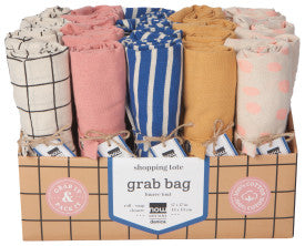 Cotton Boardwalk Tote Bags by Danica