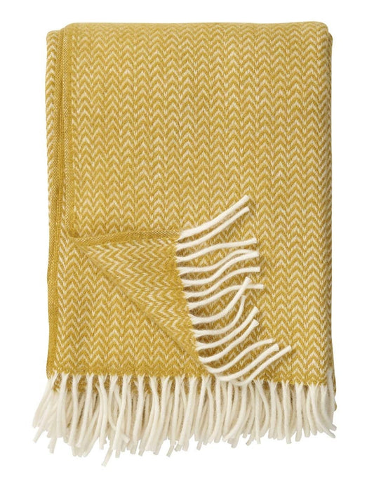 Klippan Chevron Throw (100% Eco Lamb's Wool - 130x200cm)