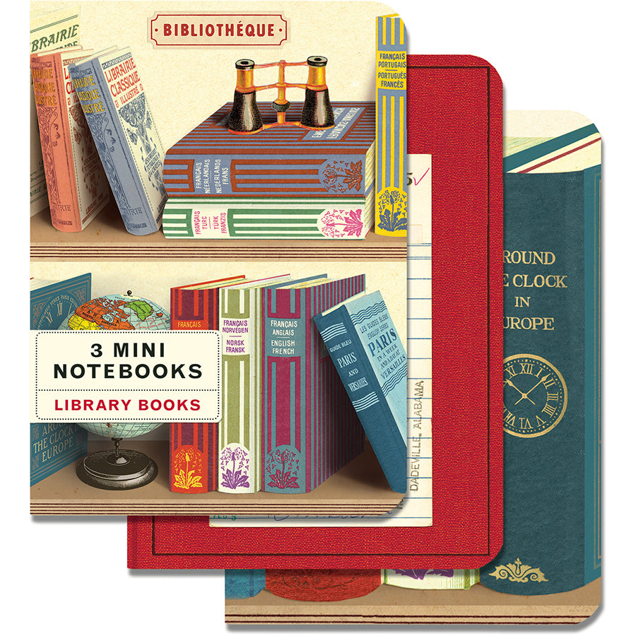Cavallini & Co. Mini Notebooks (Set of 3)