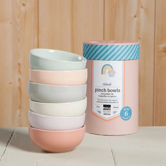 Danica Cloud Pinch Bowls Set of 6