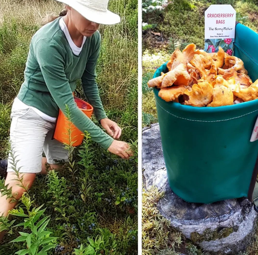 The Berry Picker Bag by Crackerberry Bags
