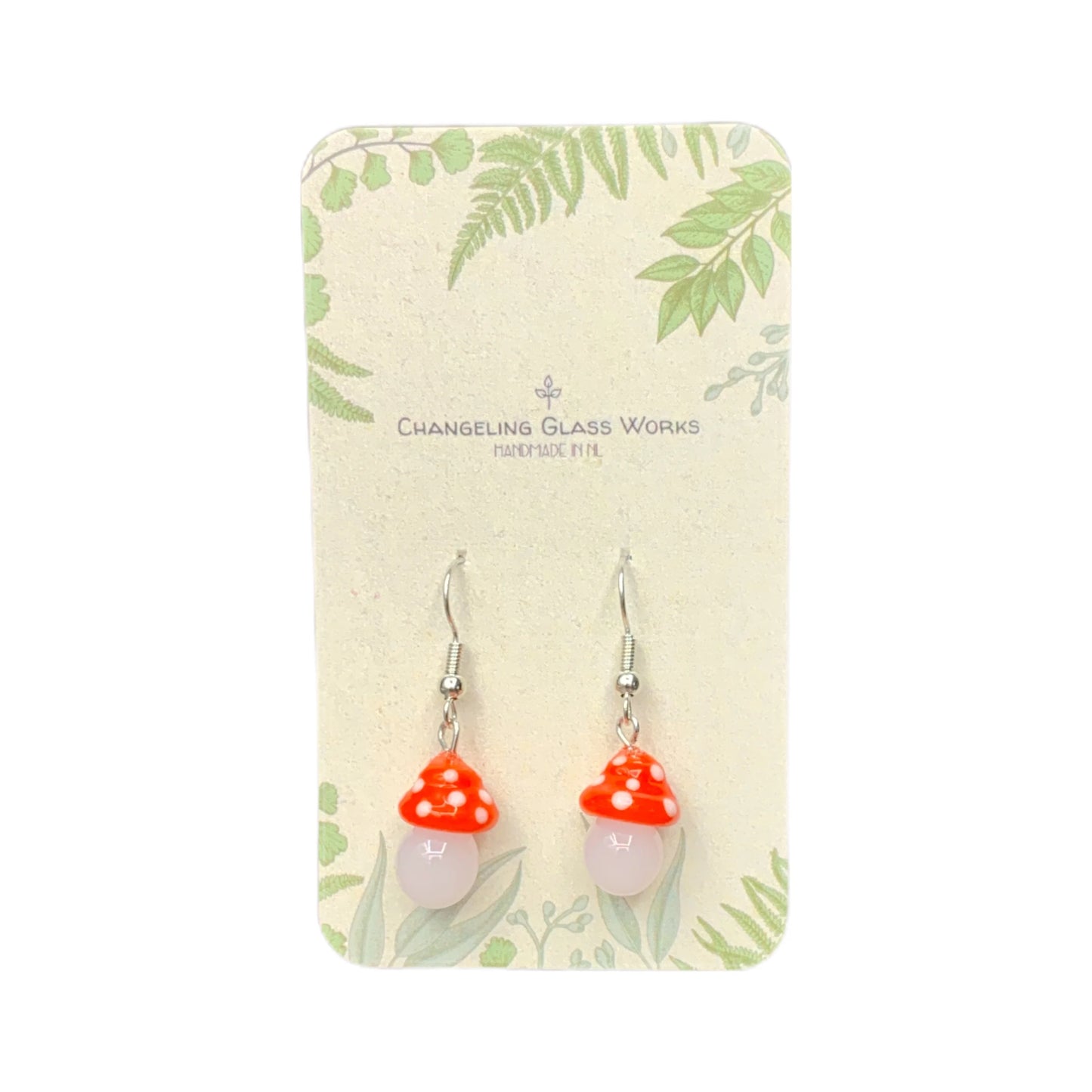 Changeling Glass Works Newfoundland Glass Earrings