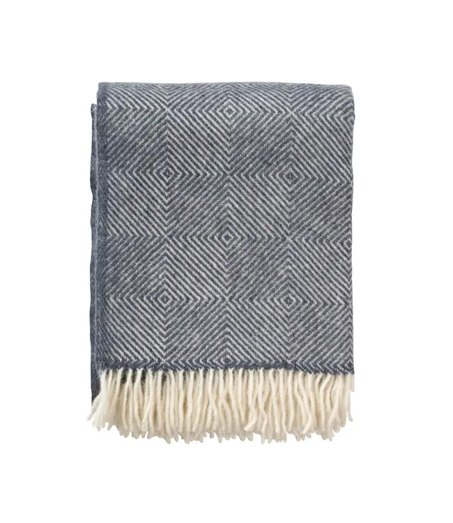 Klippan Gooseye Throw (25% recycl. wool & 75% lambswool, brushed 130cmx180cm)