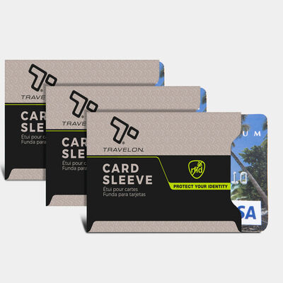 Travelon RFID Blocking Credit Card Shield (3 Pack)