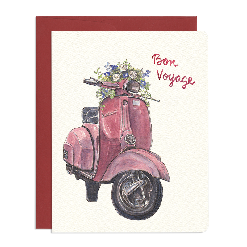 Gotamago Safe Travels Greeting Cards