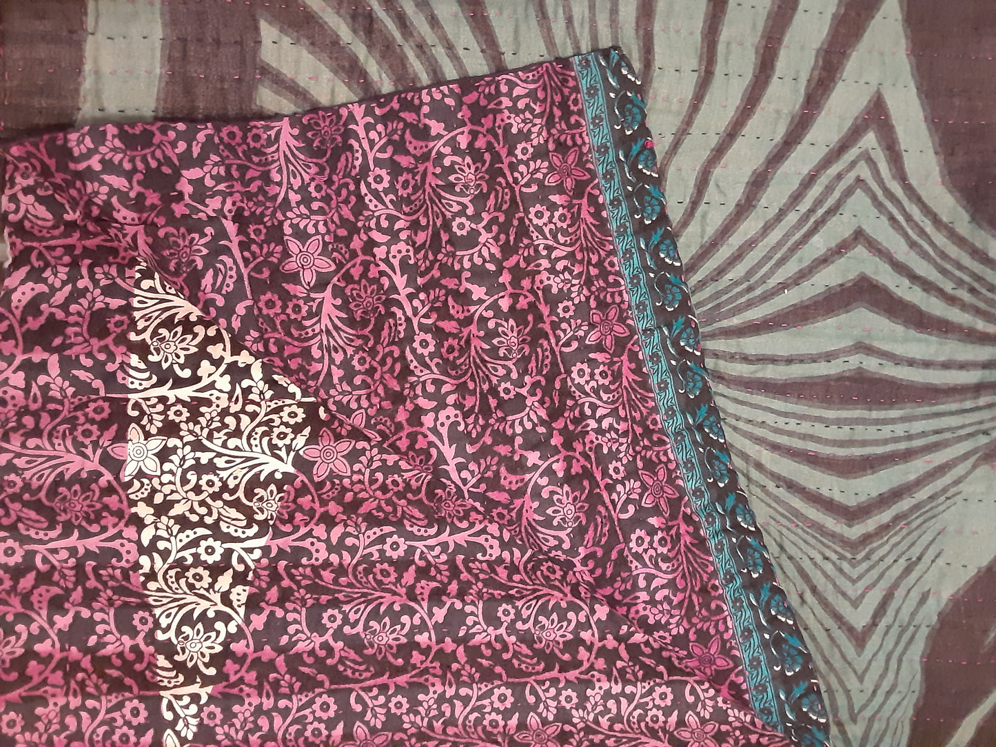 Marigold Collective Kantha Throws