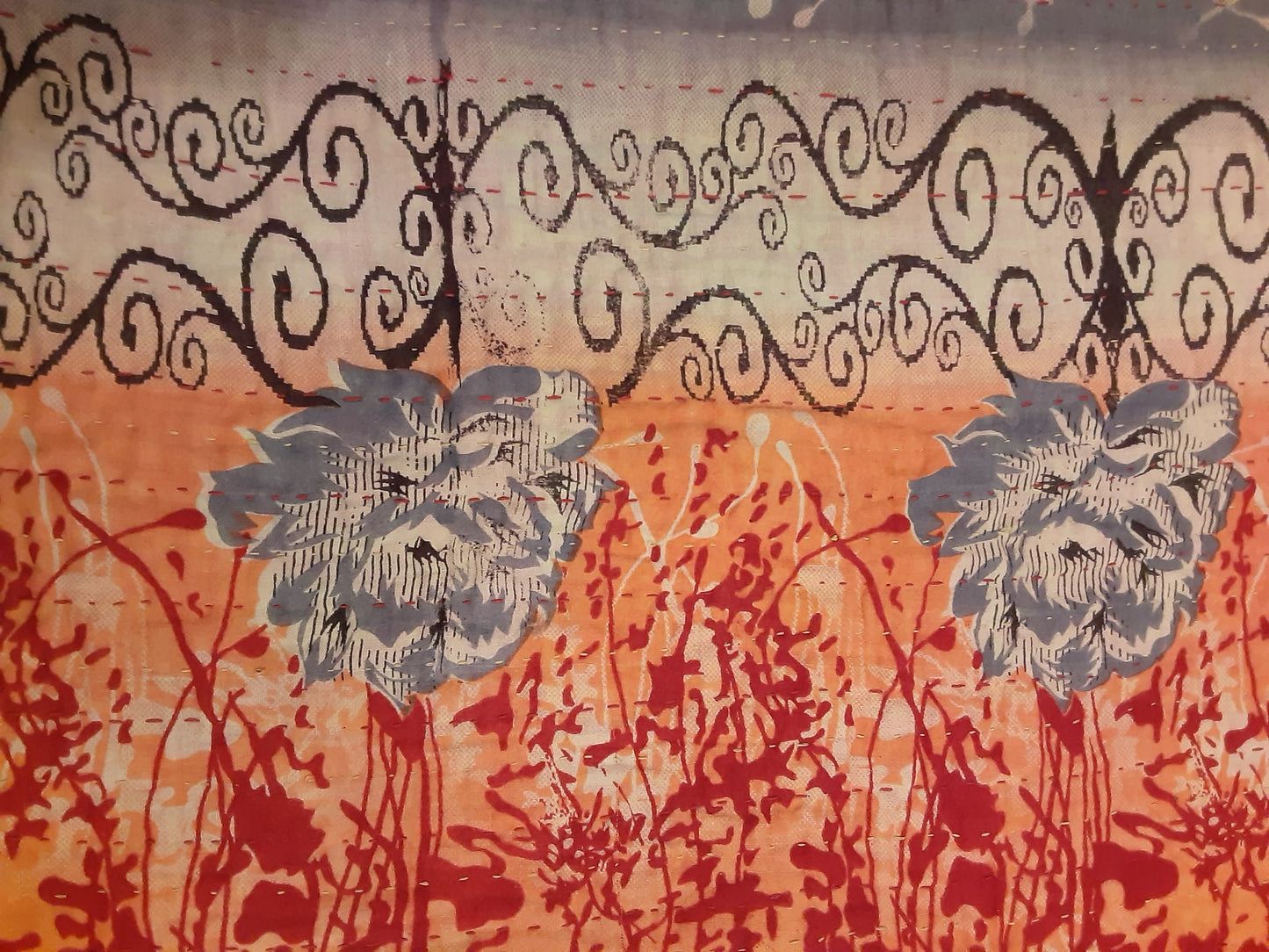 Marigold Collective Kantha Throws