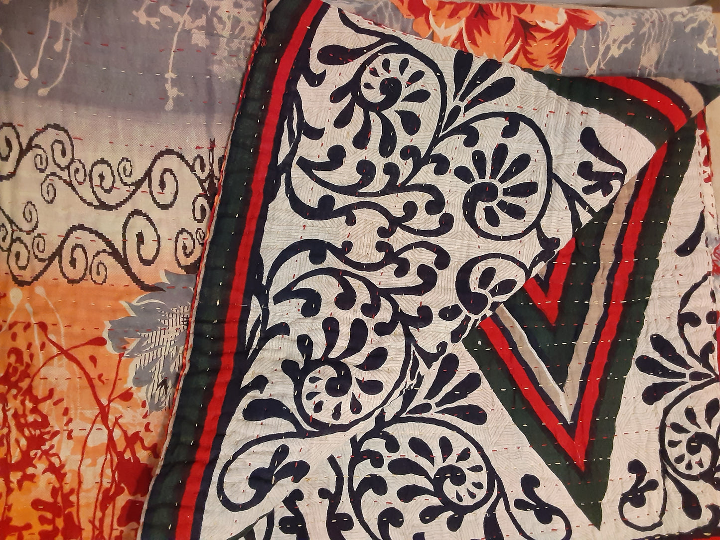 Marigold Collective Kantha Throws