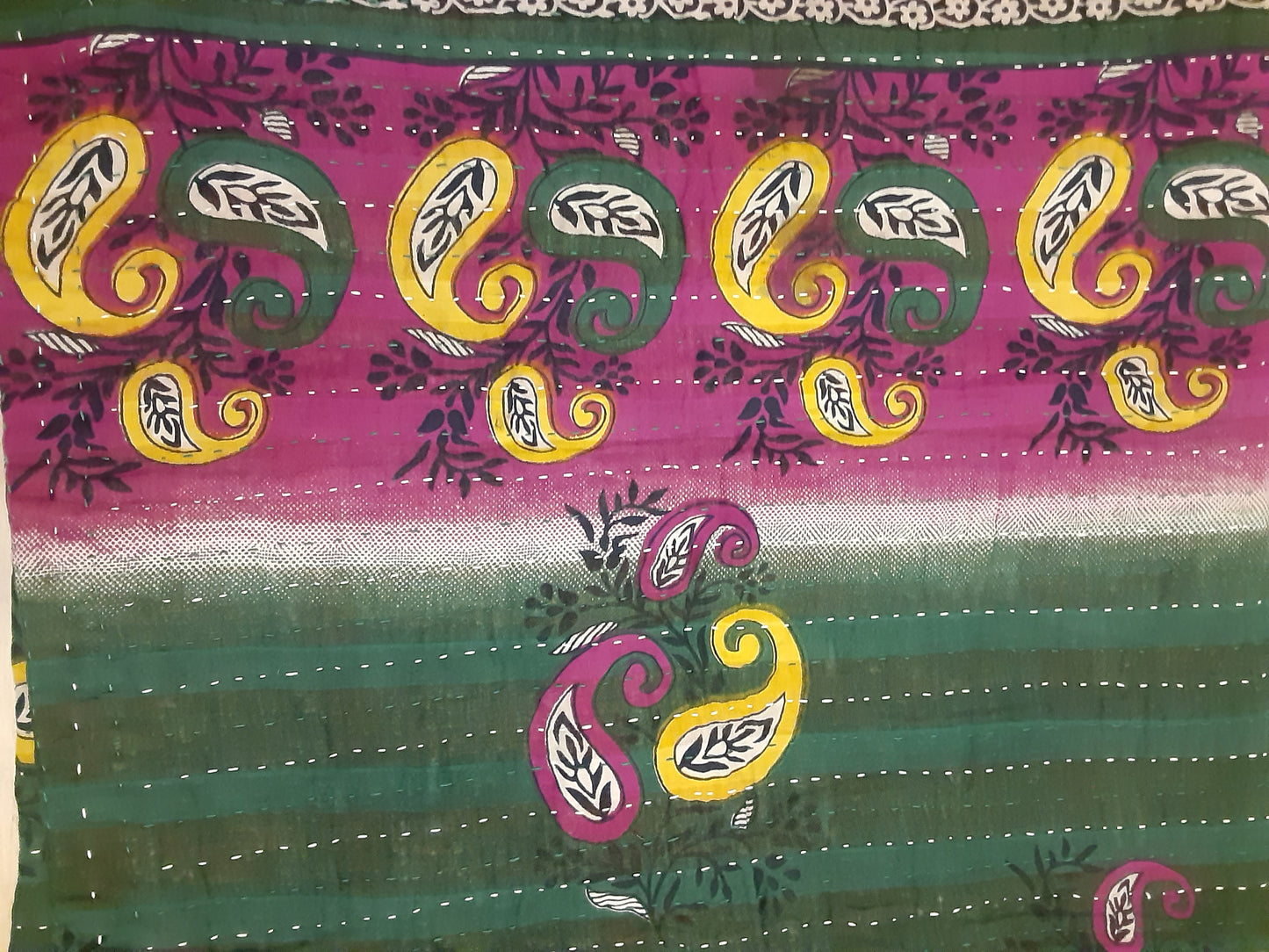 Marigold Collective Kantha Throws