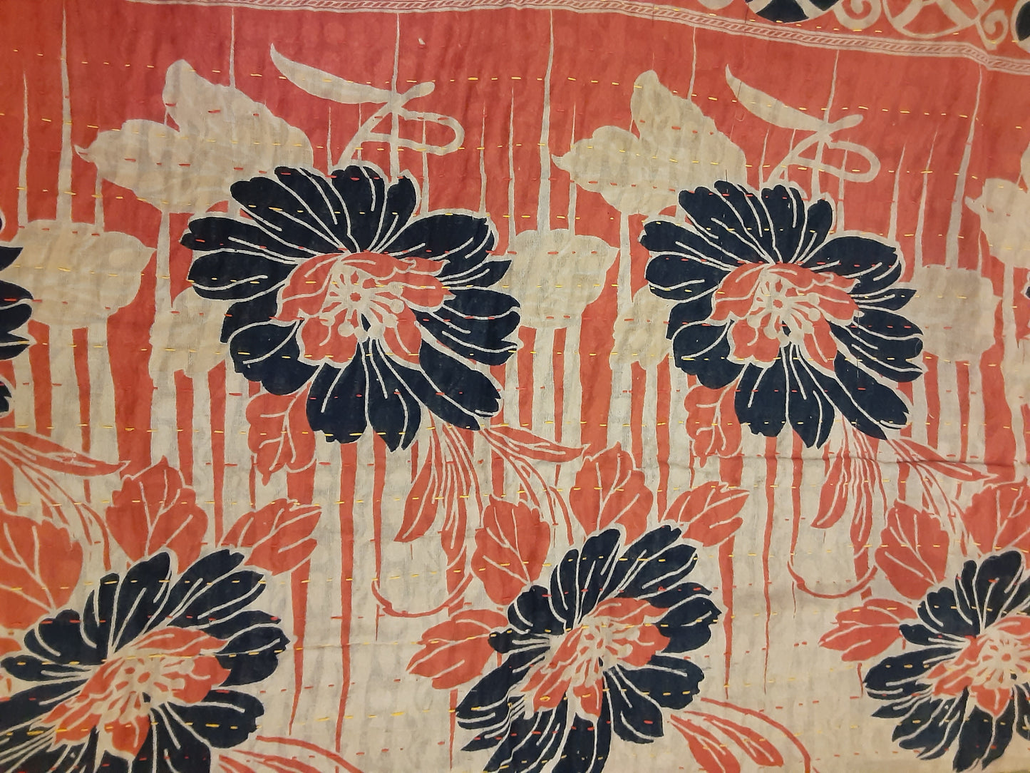 Marigold Collective Kantha Throws