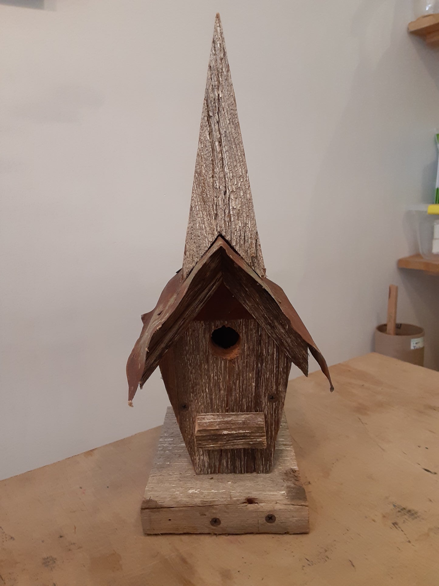 Reclaimed Wood Bird Houses and Bat Boxes