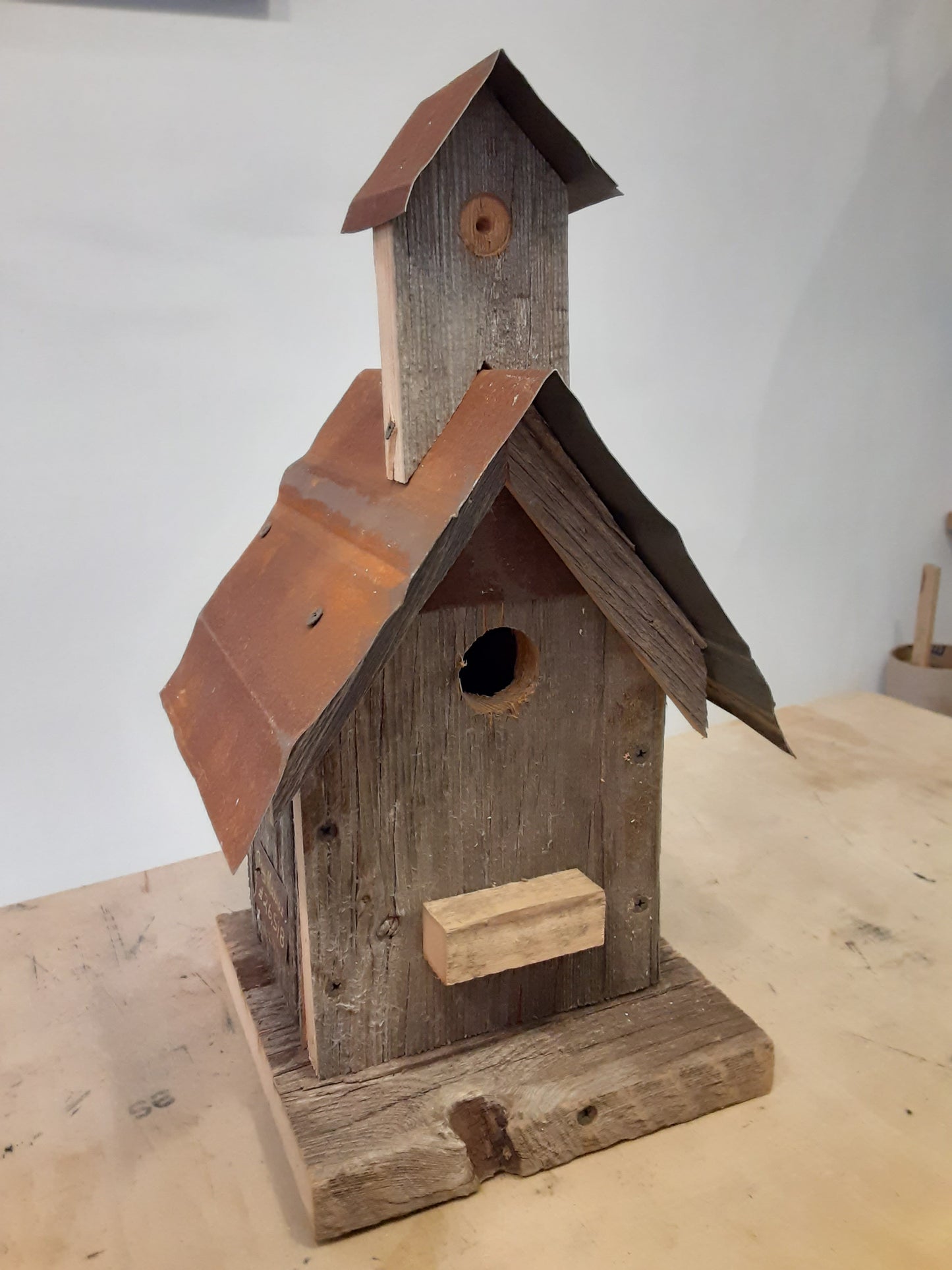 Reclaimed Wood Bird Houses and Bat Boxes