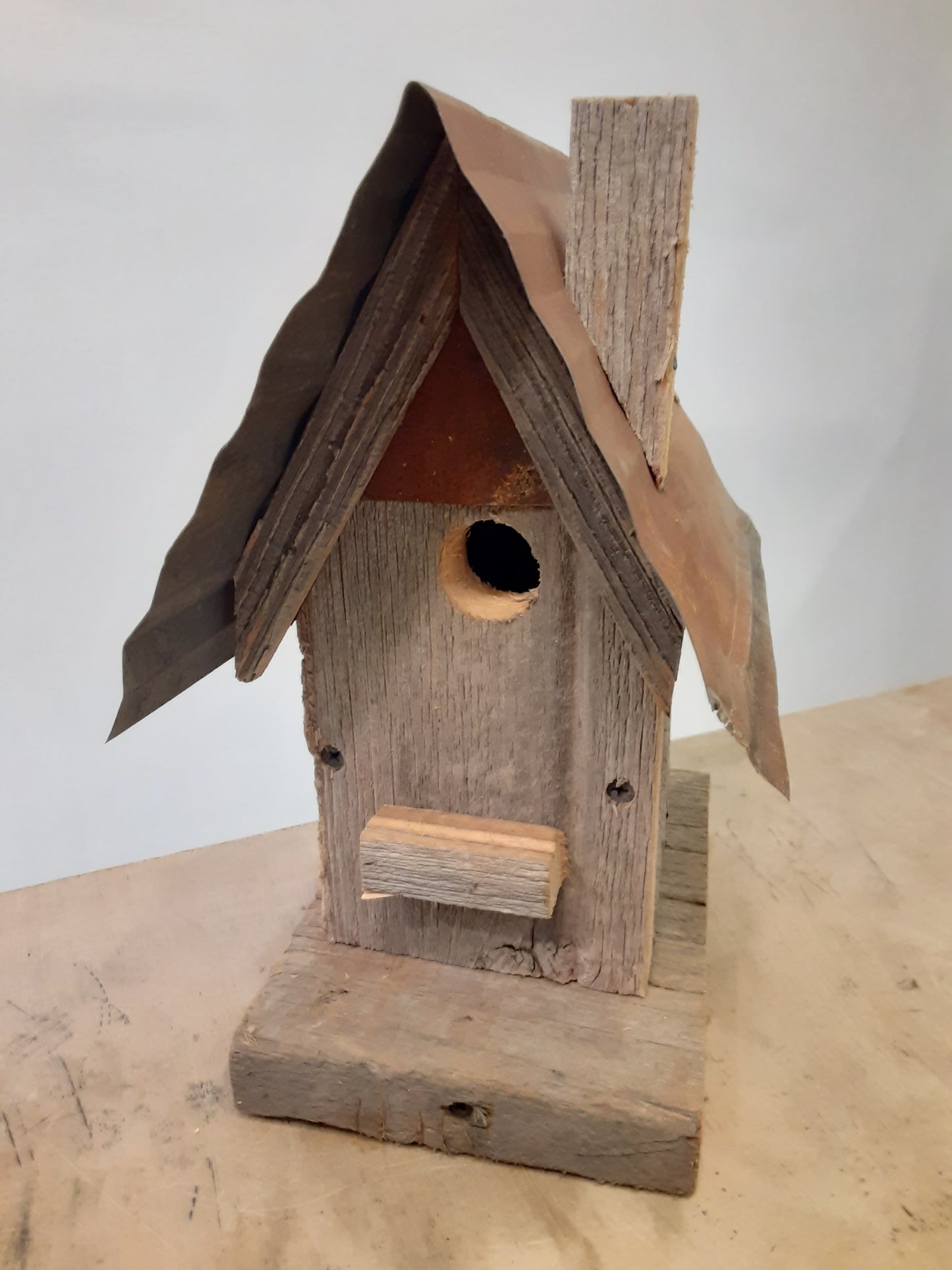 Reclaimed Wood Bird Houses and Bat Boxes