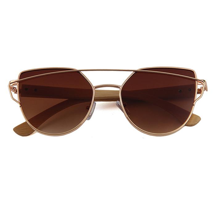 Kuma Wood Frame Sunglasses