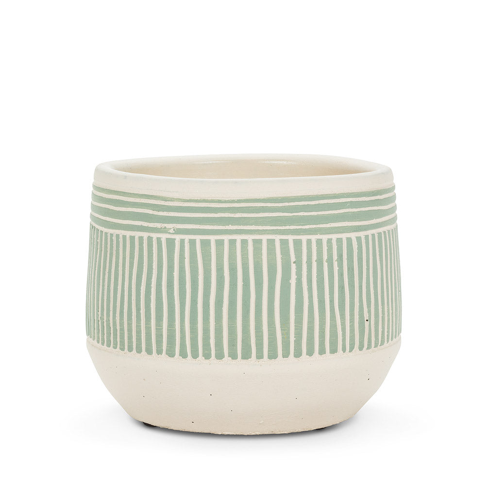 Small Etched Planters