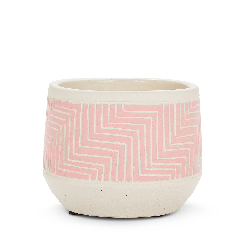 Small Etched Planters