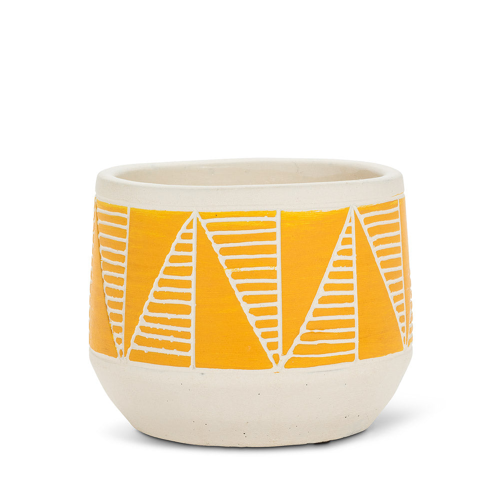 Small Etched Planters