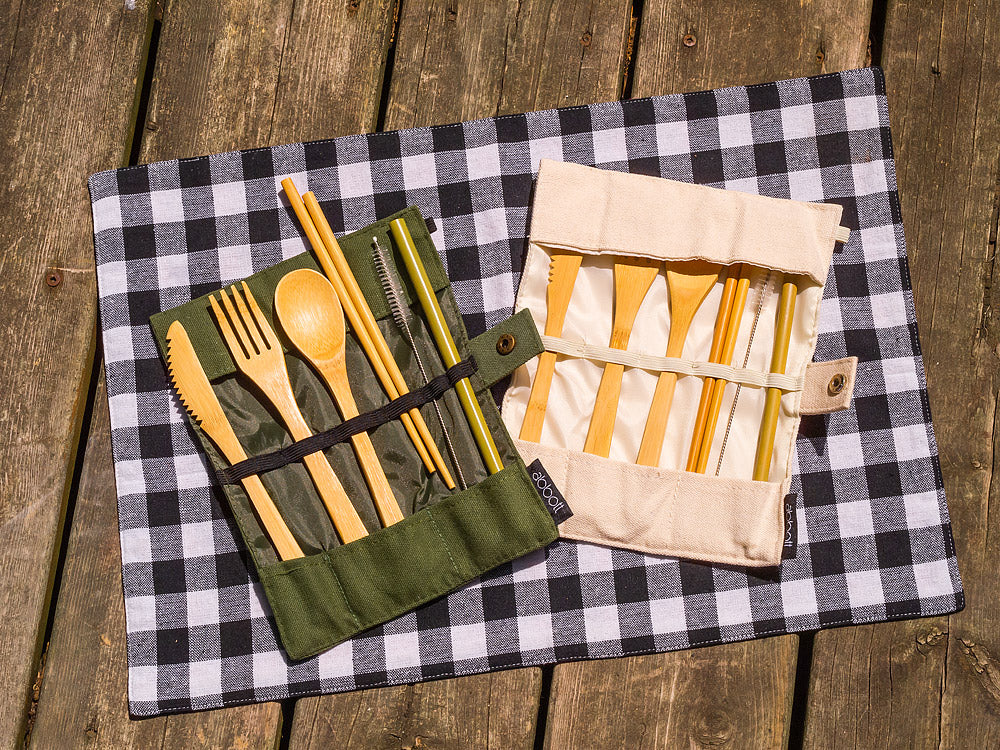 Bamboo 7 Piece Flatware Set